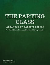 The Parting Glass SAB choral sheet music cover